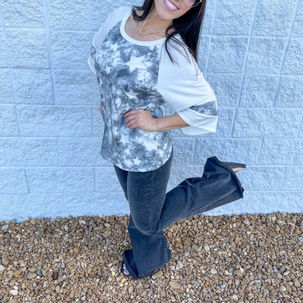 Star Tye Dye Top